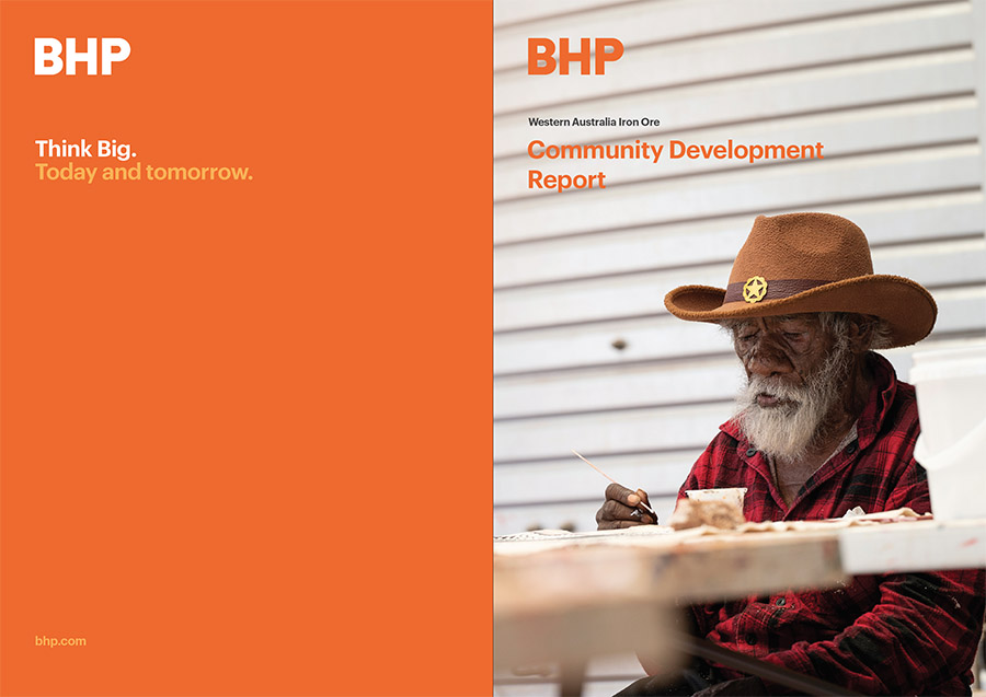 corporate report design BHP Billiton