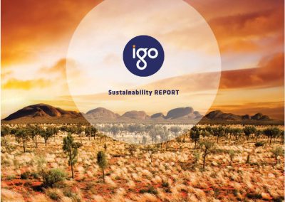 IGO report design Perth